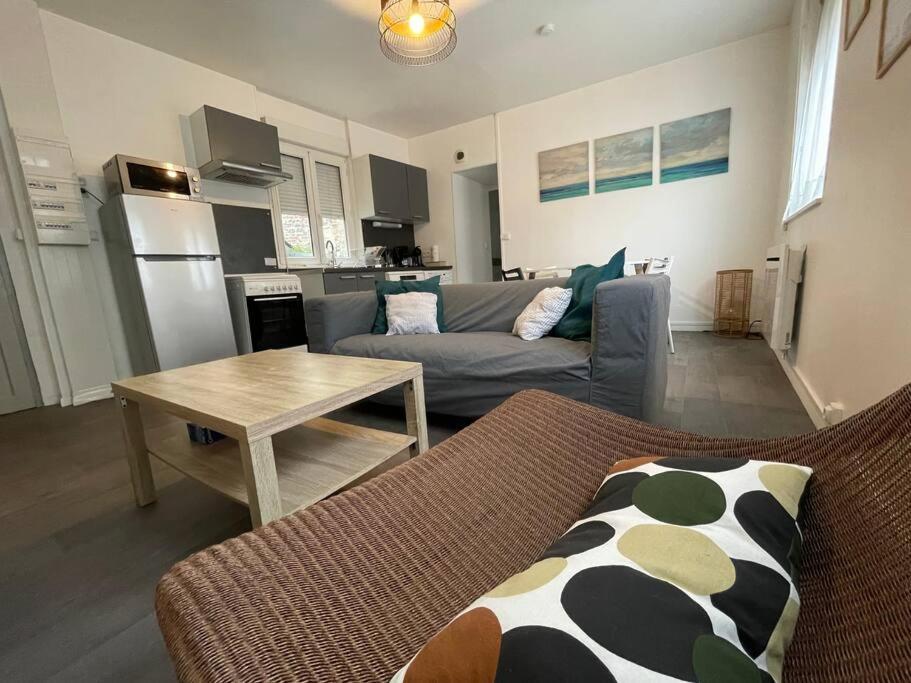 Appartement 2 Chambres A 3 Min A Pied De La Plage Saint-Valery-en-Caux Dış mekan fotoğraf